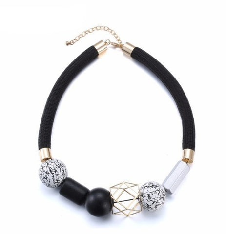 Ethnic Statement Choker Necklace