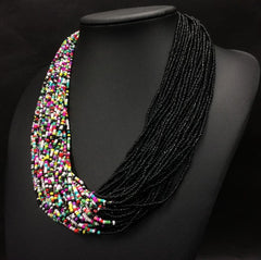 Boho Acrylic Beads Necklace