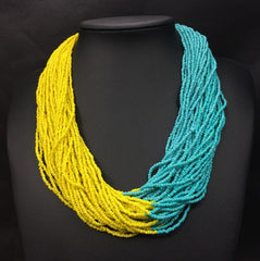 Boho Acrylic Beads Necklace