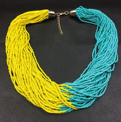 Boho Acrylic Beads Necklace
