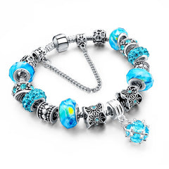 Crystal Charm Bracelet for Women