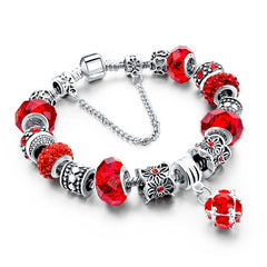 Crystal Charm Bracelet for Women