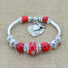 Love Heart Charm Bracelets