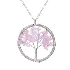 Chakra Stone Beads Pendant Necklace
