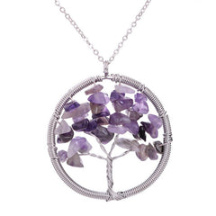 Chakra Stone Beads Pendant Necklace