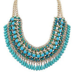Multilayer Collar Necklace Choker Chain