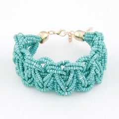 Handmade Bead Charm Bracelet