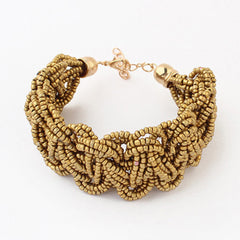 Handmade Bead Charm Bracelet