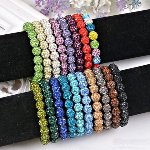 Crystal Shamballa Bangles Strand